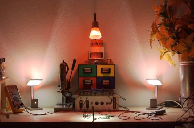 Illuminator in Full-Power mode (3.5W)