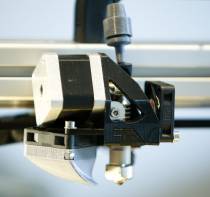 Felix 2.5 3D Printer Head/Extruder View