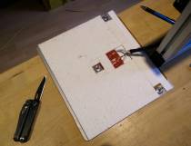 Cutting and assembling the Side part of Insulfrax Felt and Insulfrax Paper (2mm)