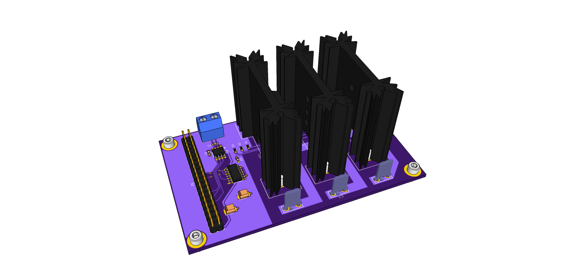 Reflow Toaster HW Controller PCB of cube37 