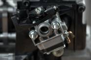 Honda GX25 carburetor mounted w/o air-filter